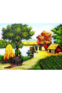 Tranh gạch đồng quê 29