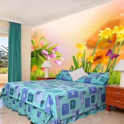 Tranh gạch 3D hoa H161