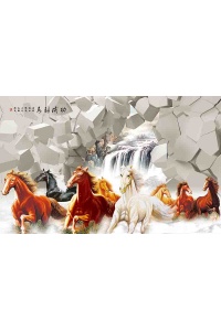 Tranh gạch 3D mã đáo xx-jp-49