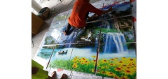 Khởi nghiệp thành công với nghề làm tranh