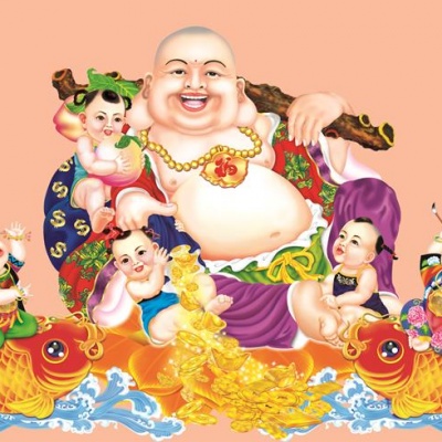 Tranh gạch 3D phật giáo 143