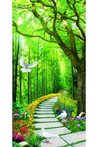 Tranh gạch 3D phong thủy  đứng 46