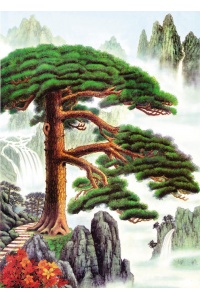 Tranh gạch 3D phong thủy  đứng 48