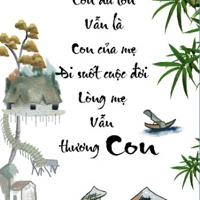 Tranh Chữ Thư Pháp Cha Mẹ TP169