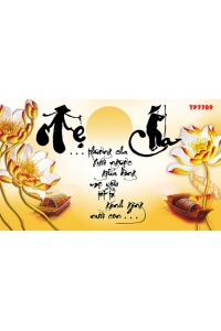 Tranh Chữ Thư Pháp Cha Mẹ TP7789