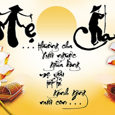 Tranh Chữ Thư Pháp Cha Mẹ TP7789