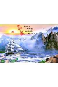 Tranh Chữ Thư Pháp Tài Lộc TP180