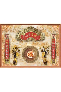 Tranh phòng thờ kính nhớ tổ tiên TBQ80223
