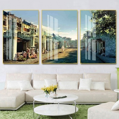 tranh treo tường đồng quê bộ 3 hn14